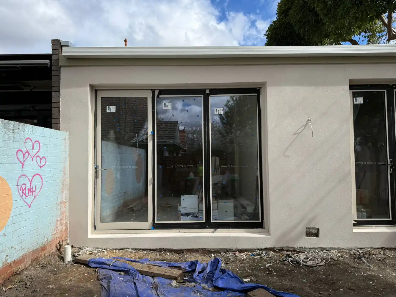 Contemporary external rendering