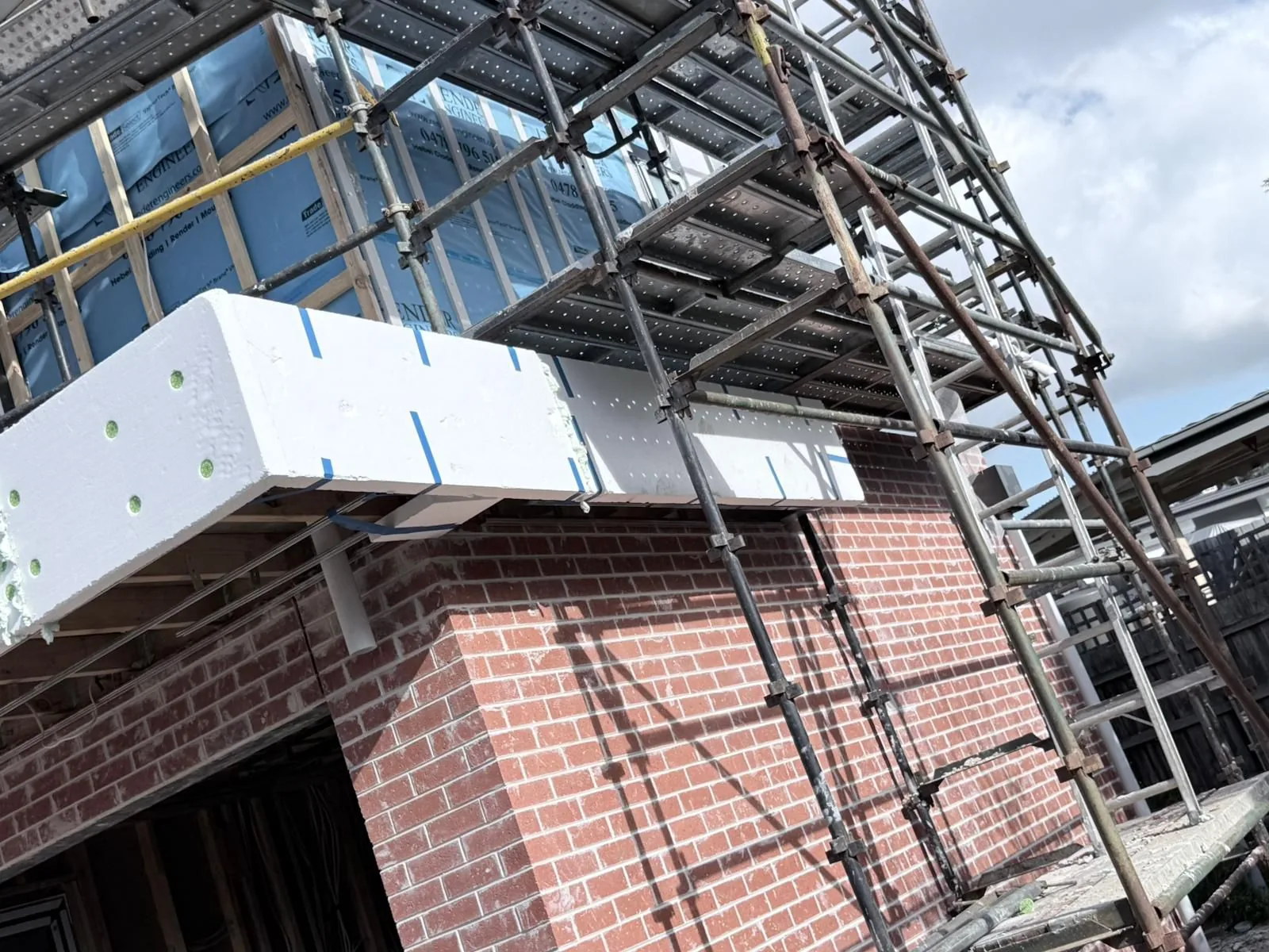 EPS Foam (Polystyrene) Installation photo 2