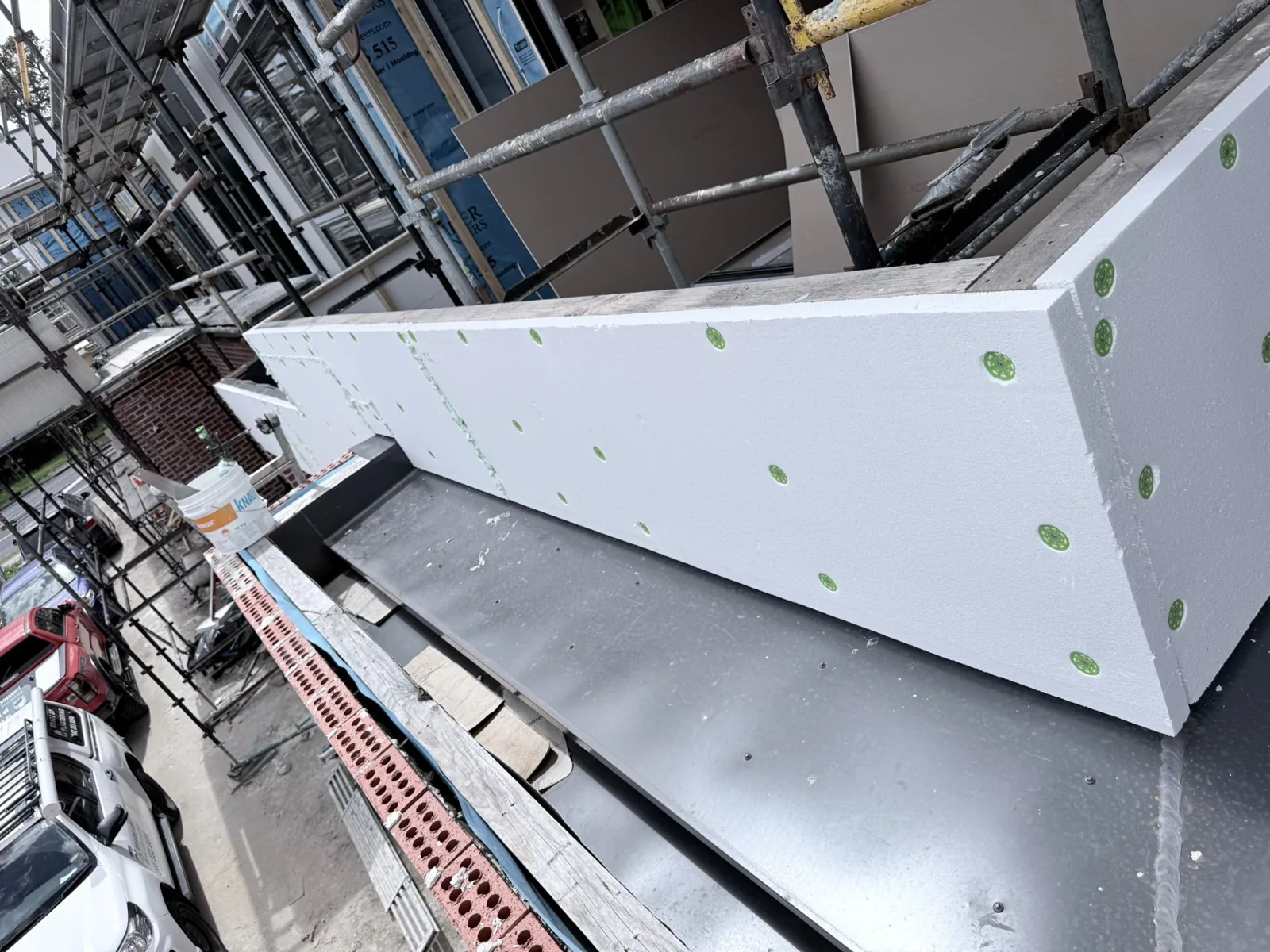 EPS Foam (Polystyrene) Installation photo 3