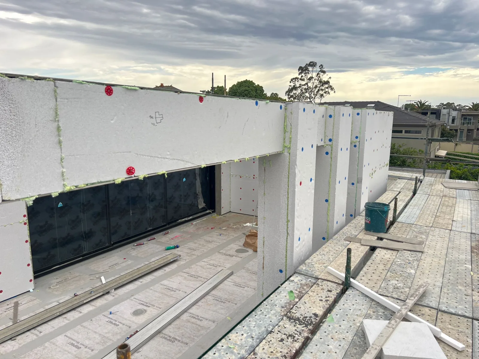 EPS Foam (Polystyrene) Installation photo 6