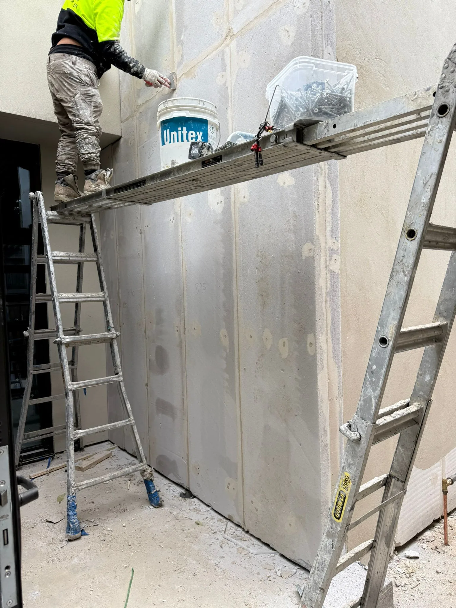 Hebel Panel Installation