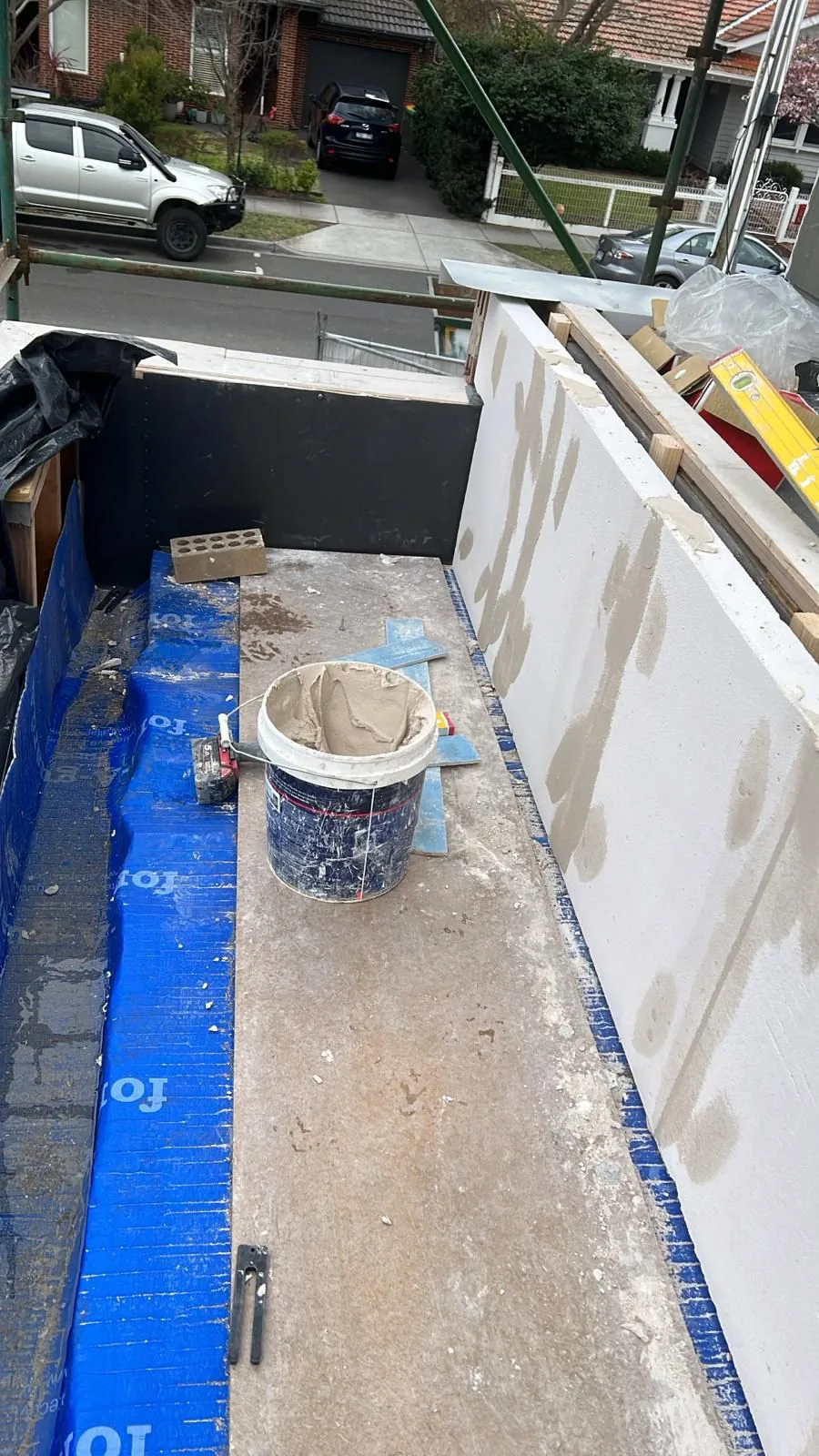 Hebel Panel Installation photo 2