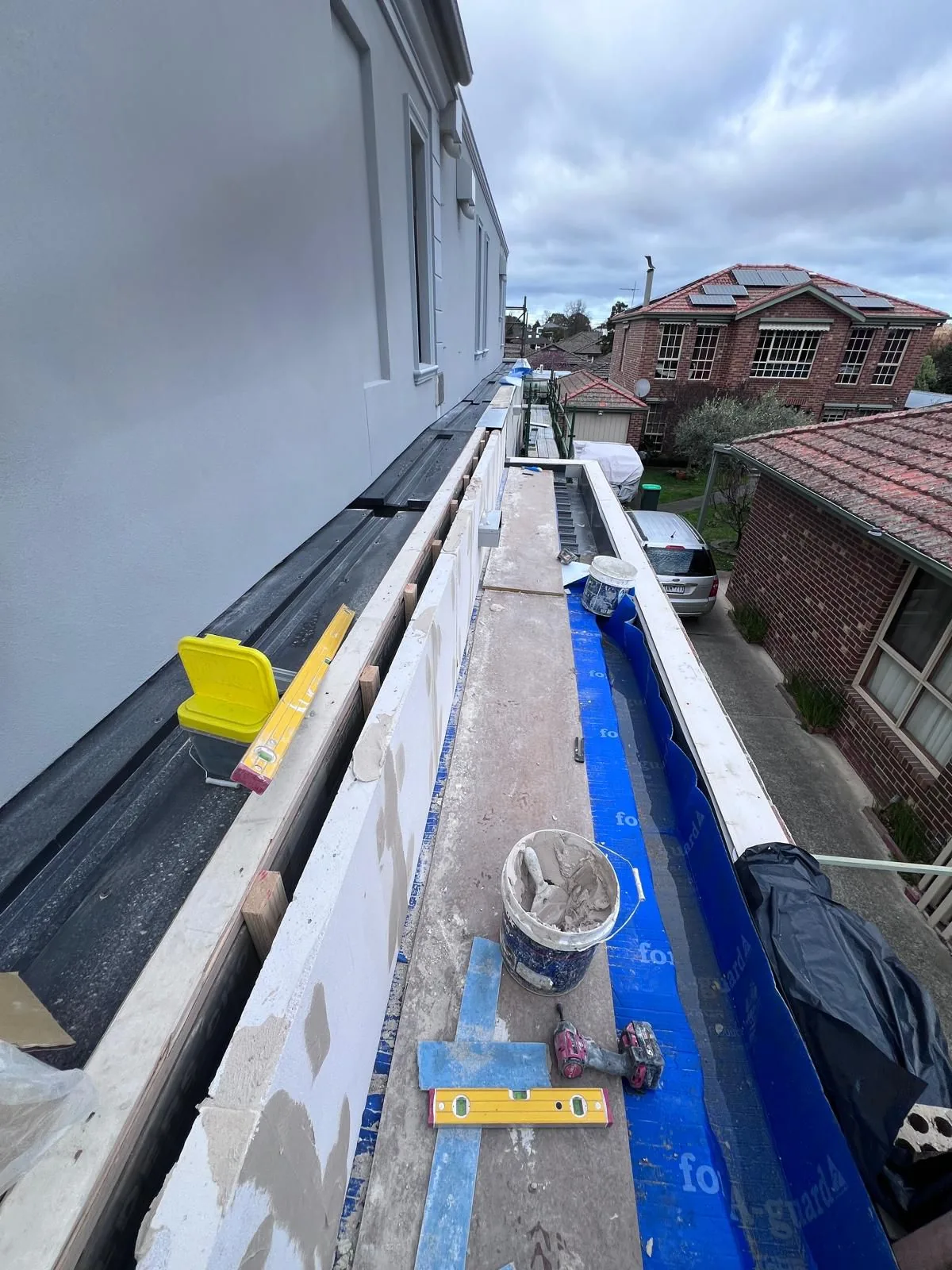 Hebel Panel Installation photo 3